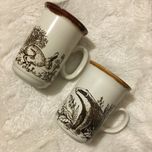 Vintage Churchill England Badger Brown Glazed Ceramic Mug - Picture 11 of 12